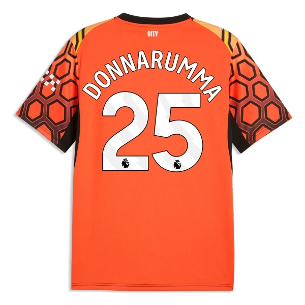 Manchester City Donnarumma 25 Keeper Shirt Heren Derde 2026/27 Oranje