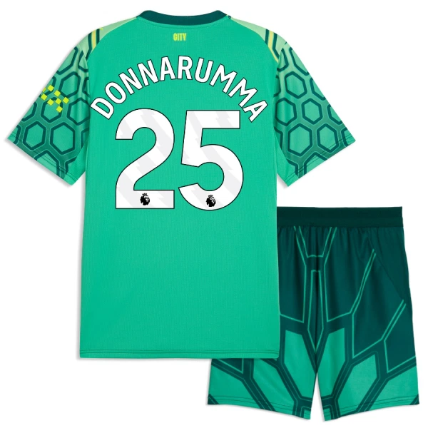 Manchester City Donnarumma 25 Keeper Tenue Kind Thuis 2026/27 Groene