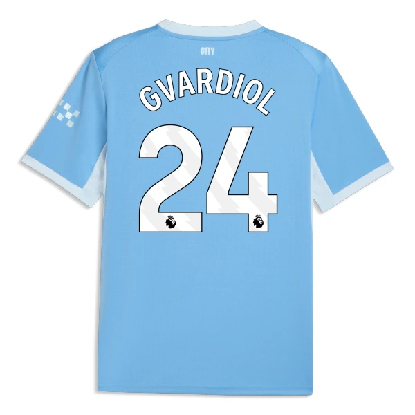 Manchester City Gvardiol 24 Shirt Heren Thuis 2026/27
