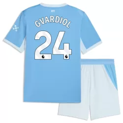 Manchester City Gvardiol 24 Tenue Kind Thuis 2026/27
