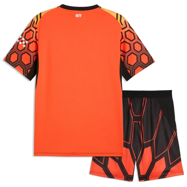 Manchester City Keeper Tenue Kind Derde 2026/27 Oranje
