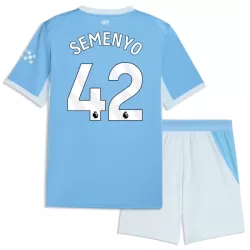 Manchester City Semenyo 42 Tenue Kind Thuis 2026/27