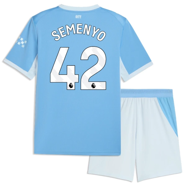 Manchester City Semenyo 42 Tenue Kind Thuis 2026/27