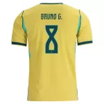Brazilië Bruno Guimaraes 8 Shirt Heren Thuis WK 2026