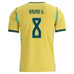 Brazilië Bruno Guimaraes 8 Shirt Heren Thuis WK 2026