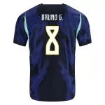 Brazilië Bruno Guimaraes 8 Shirt Heren Uit WK 2026