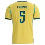 Brazilië Casemiro 5 Shirt Heren Thuis WK 2026