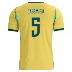 Brazilië Casemiro 5 Shirt Heren Thuis WK 2026