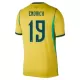 Brazilië Endrick 19 Shirt Heren Thuis WK 2026 Brazilië Endrick 19 Shirt Heren Thuis WK 2026