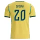 Brazilië Estevao 20 Shirt Heren Thuis WK 2026 Brazilië Estevao 20 Shirt Heren Thuis WK 2026