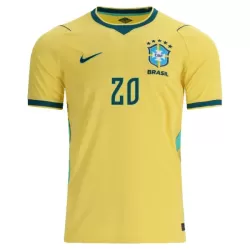 Brazilië Estevao 20 Shirt Heren Thuis WK 2026