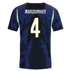 Brazilië Marquinhos 4 Shirt Heren Uit WK 2026