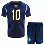Brazilië Pele 10 Tenue Kind Uit WK 2026
