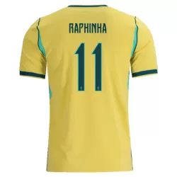 Brazilië Raphinha 11 Shirt Heren Thuis WK 2026