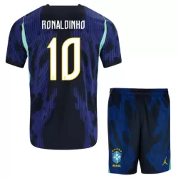 Brazilië Ronaldinho 10 Tenue Kind Uit WK 2026