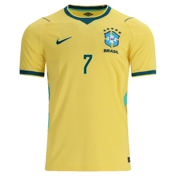 Brazilië Vini JR. 7 Shirt Heren Thuis WK 2026