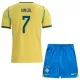 Brazilië Vini JR. 7 Tenue Kind Thuis WK 2026