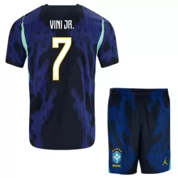 Brazilië Vini JR. 7 Tenue Kind Uit WK 2026