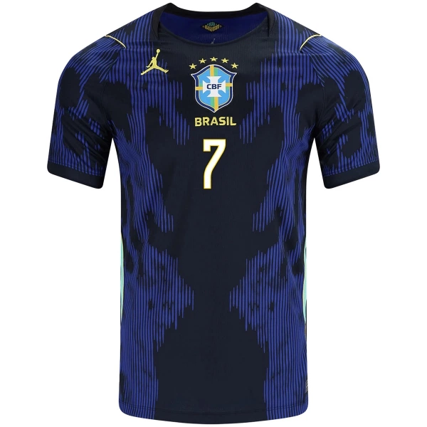 Brazilië Vini JR. 7 Tenue Kind Uit WK 2026