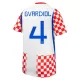 Kroatië Gvardiol 4 Shirt Heren Thuis WK 2026