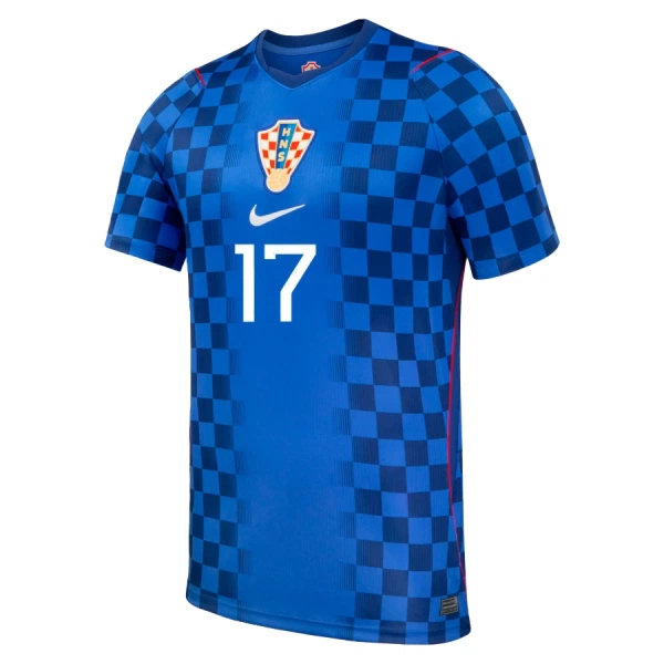 Kroatië P. Sucic 17 Shirt Heren Uit WK 2026