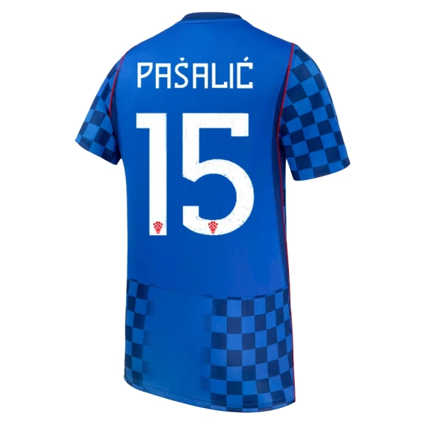 Kroatië Pasalic 15 Shirt Heren Uit WK 2026 Kroatië Pasalic 15 Shirt Heren Uit WK 2026