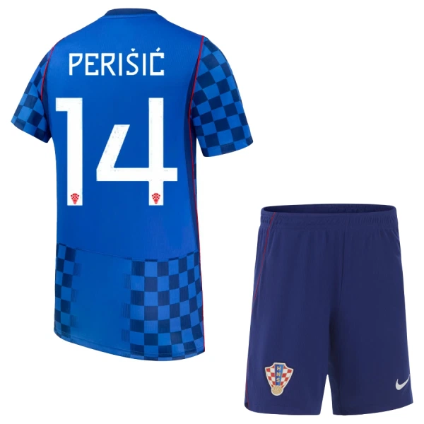 Kroatië Perišić 14 Tenue Kind Uit WK 2026 Kroatië Perišić 14 Tenue Kind Uit WK 2026