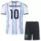 Argentinië Maradona 10 Tenue Kind Thuis WK 2026