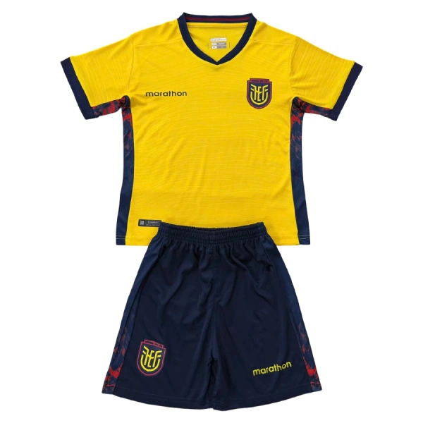 Ecuador Tenue Kind Thuis WK 2026 Ecuador Tenue Kind Thuis WK 2026