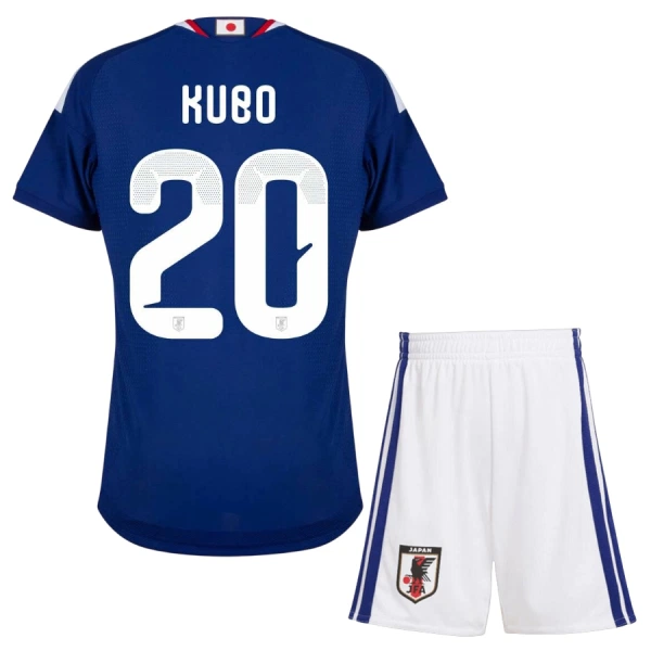 Japan Kubo 20 Tenue Kind Thuis WK 2026 Japan Kubo 20 Tenue Kind Thuis WK 2026