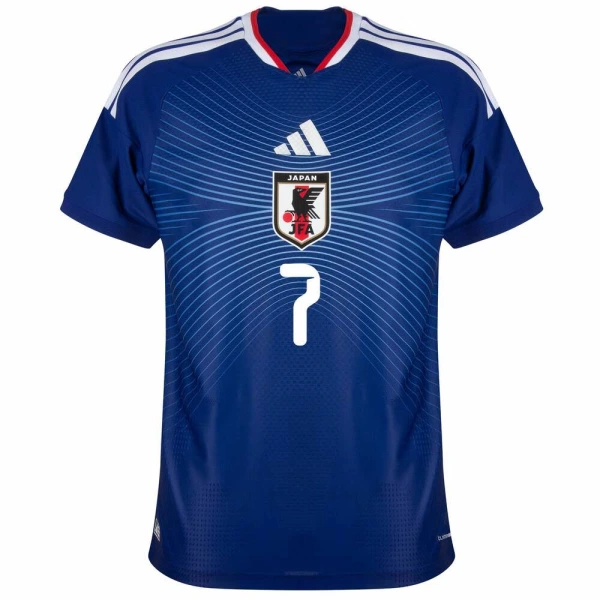 Japan Mitoma 7 Shirt Heren Thuis WK 2026