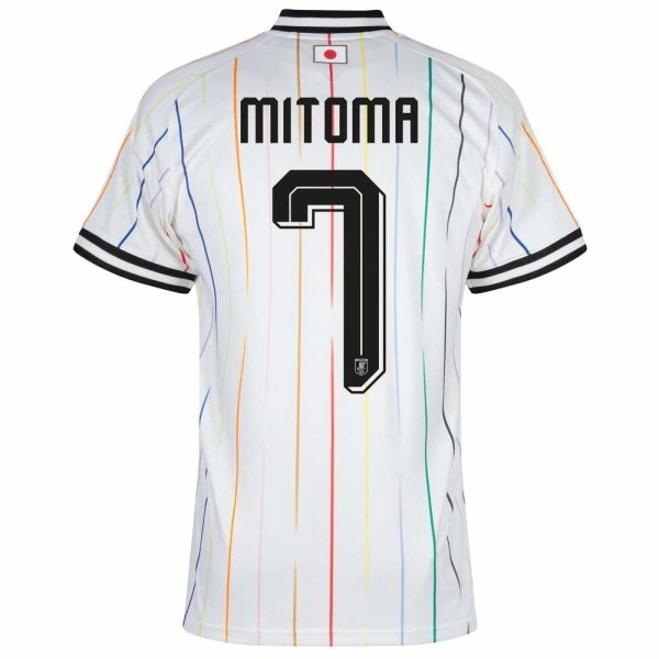 Japan Mitoma 7 Shirt Heren Uit WK 2026 Japan Mitoma 7 Shirt Heren Uit WK 2026