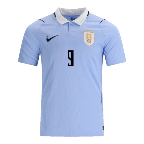 Uruguay Darwin Nunez 9 Shirt Heren Thuis WK 2026