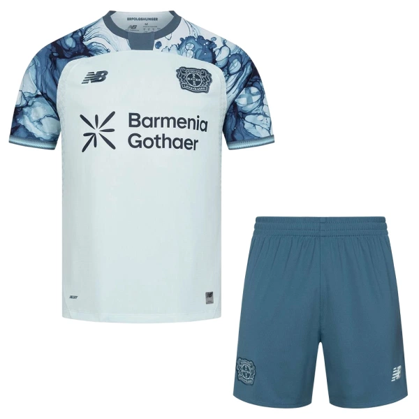 Bayer Leverkusen Tenue Kind Uit 2026/27 Bayer Leverkusen Tenue Kind Uit 2026/27