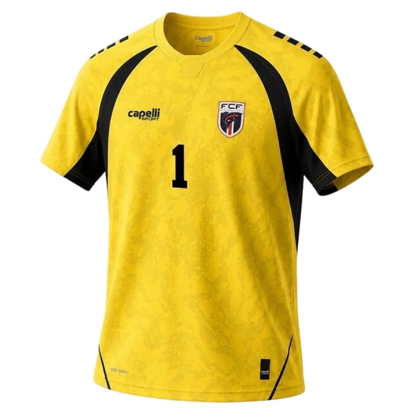 Cabo Verde Keeper Shirt Heren WK 2026