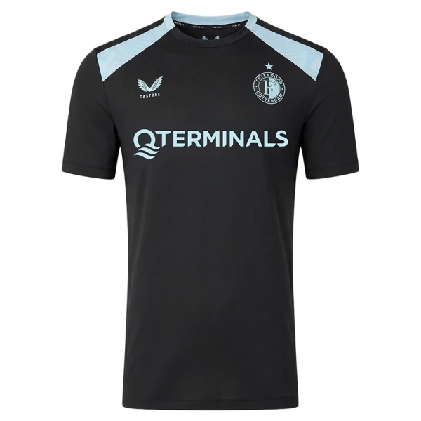 Feyenoord Rotterdam Trainingsshirt Heren 2026/27 Zwarte Feyenoord Rotterdam Trainingsshirt Heren 2026/27 Zwarte