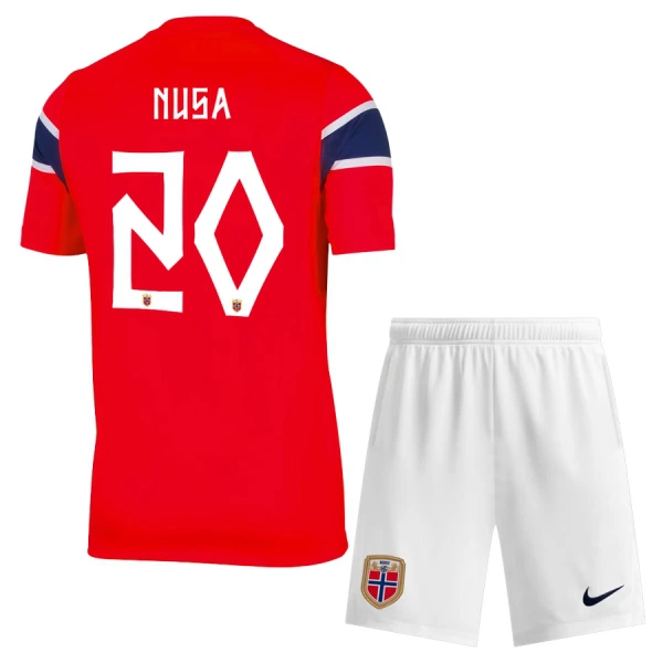 Noorwegen Nusa 20 Tenue Kind Thuis WK 2026 Noorwegen Nusa 20 Tenue Kind Thuis WK 2026