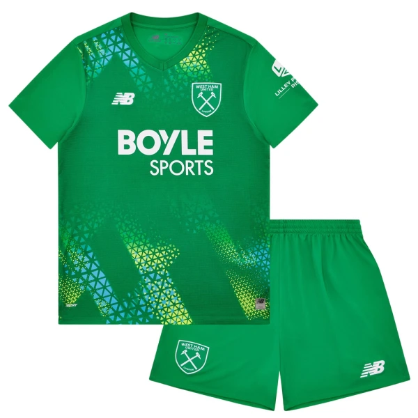 West Ham United Keeper Tenue Kind Thuis 2026/27 West Ham United Keeper Tenue Kind Thuis 2026/27