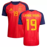 Spanje 2 Stars Lamine Yamal 19 Shirt Heren Thuis WK 2026