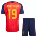 Spanje 2 Stars Lamine Yamal 19 Tenue Kind Thuis WK 2026