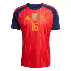 Spanje 2 Stars Rodrigo 16 Shirt Heren Thuis WK 2026