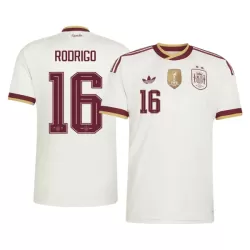 Spanje 2 Stars Rodrigo 16 Shirt Heren Uit WK 2026