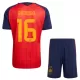 Spanje 2 Stars Rodrigo 16 Tenue Kind Thuis WK 2026