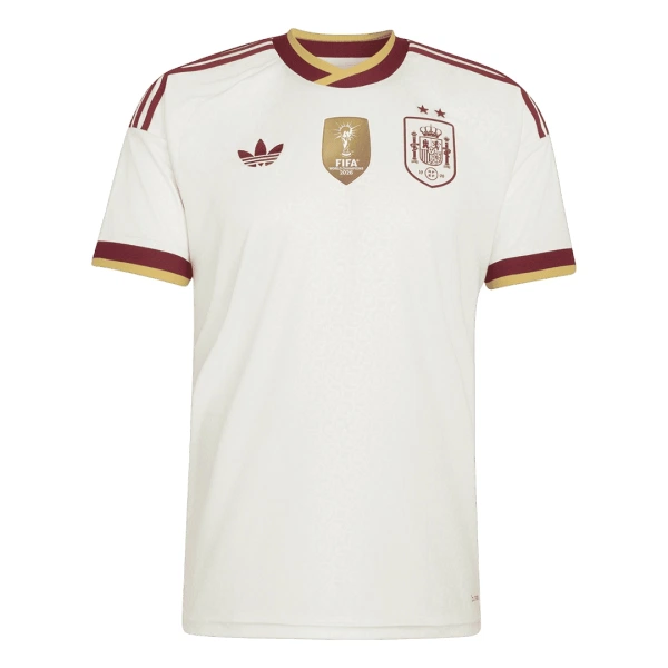 Spanje 2 Stars Shirt Heren Uit WK 2026 Spanje 2 Stars Shirt Heren Uit WK 2026