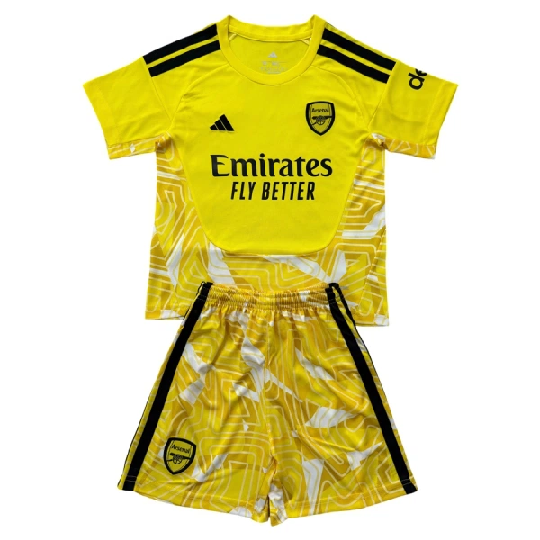 Arsenal Keeper Tenue Kind 2026/27 Gele Arsenal Keeper Tenue Kind 2026/27 Gele