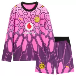 Borussia Dortmund Keeper Tenue Kind Uit 2026/27 Lange Mouw Roze Borussia Dortmund Keeper Tenue Kind Uit 2026/27 Lange Mouw Roze