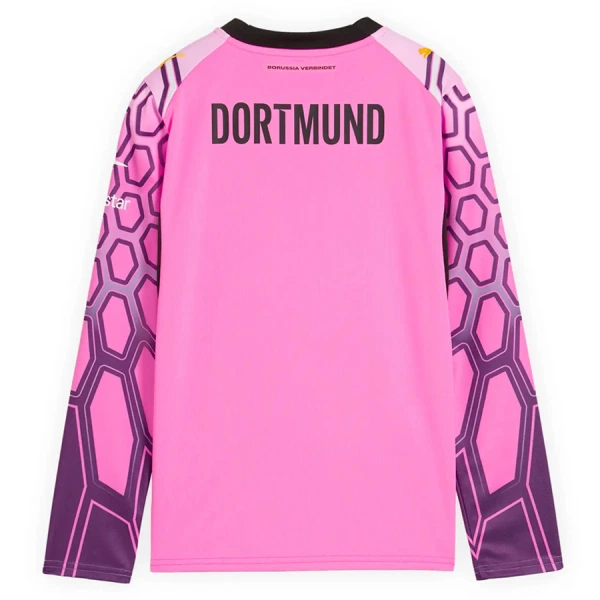 Borussia Dortmund Keeper Tenue Kind Uit 2026/27 Lange Mouw Roze
