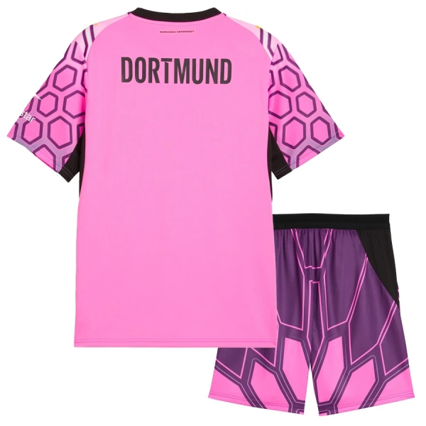 Borussia Dortmund Keeper Tenue Kind Uit 2026/27 Roze