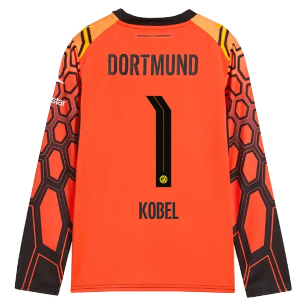 Borussia Dortmund Kobel 1 Keeper Shirt Heren Thuis 2026/27 Lange Mouw Oranje Borussia Dortmund Kobel 1 Keeper Shirt Heren Thuis 2026/27 Lange Mouw Oranje