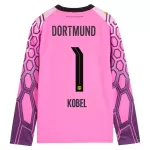 Borussia Dortmund Kobel 1 Keeper Shirt Heren Uit 2026/27 Lange Mouw Roze